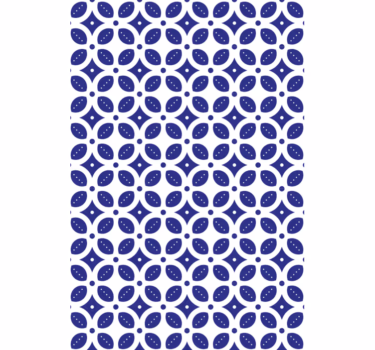 Wohnzimmer tapete mit geometrischem muster - TenStickers