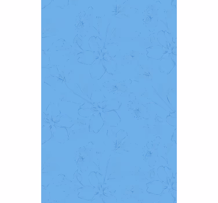 Wohnzimmer tapete im botanischen design - TenStickers