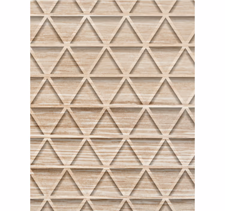 Wohnzimmer tapete mit geometrischem motiv - TenStickers