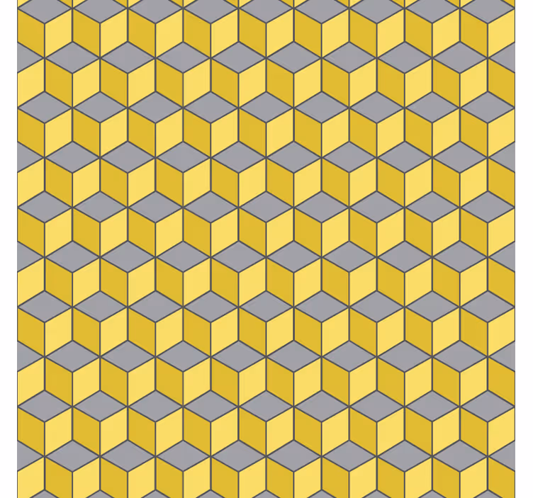 Tapete geometrisch pantone quadrate - TenStickers