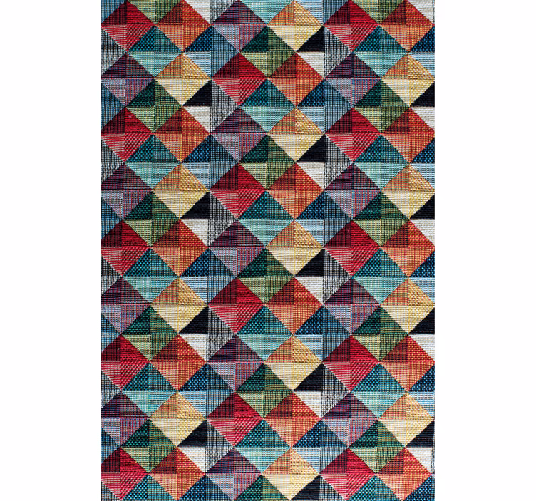 Tapete geometrisch mit geometrischen formen - TenStickers