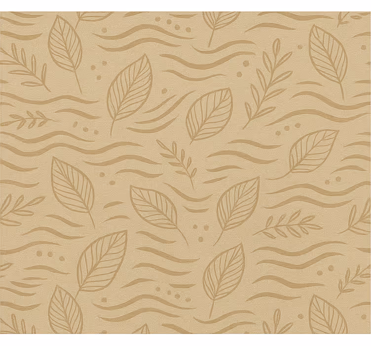 Büro tapete in beruhigendem beige - TenStickers