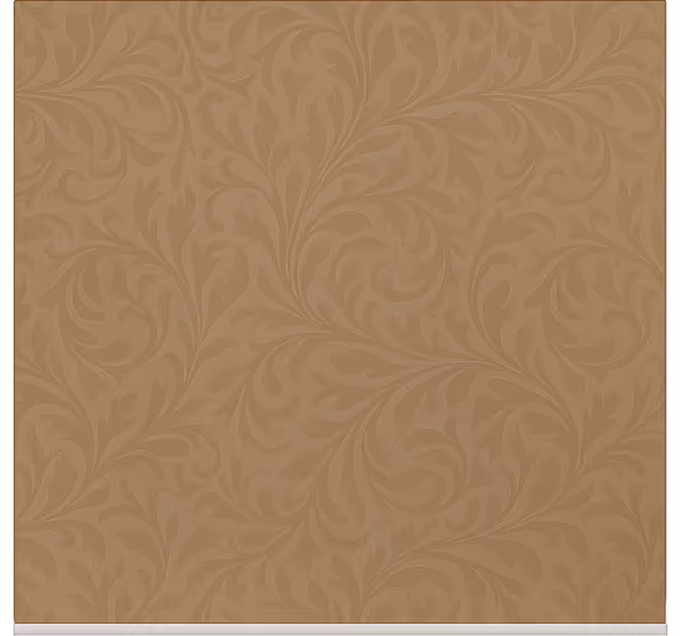 Wohnzimmer tapete elegantes dunkelbeiges design - TenStickers