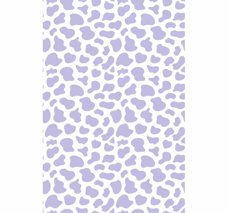 Tapete modern lila kuhmuster - TenStickers