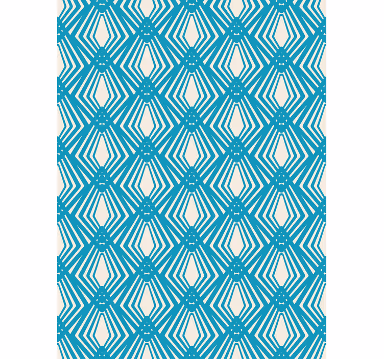 Tapete modern blau abstraktes minimalistisches design - TenStickers