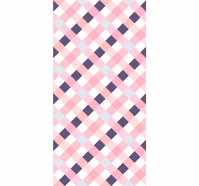 Tapete modern diamantmuster harmonie - TenStickers