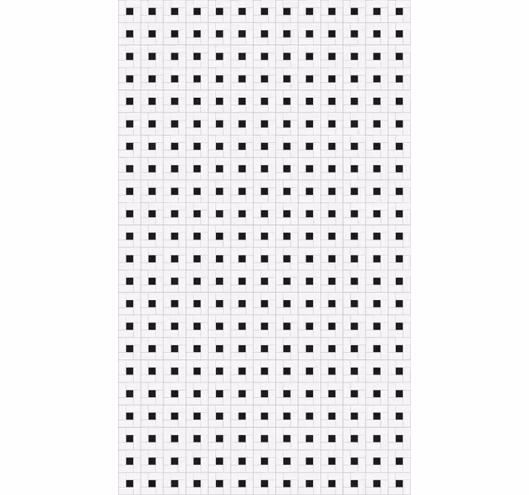 Tapete küche im modernen kleinen quadratischen design - TenStickers