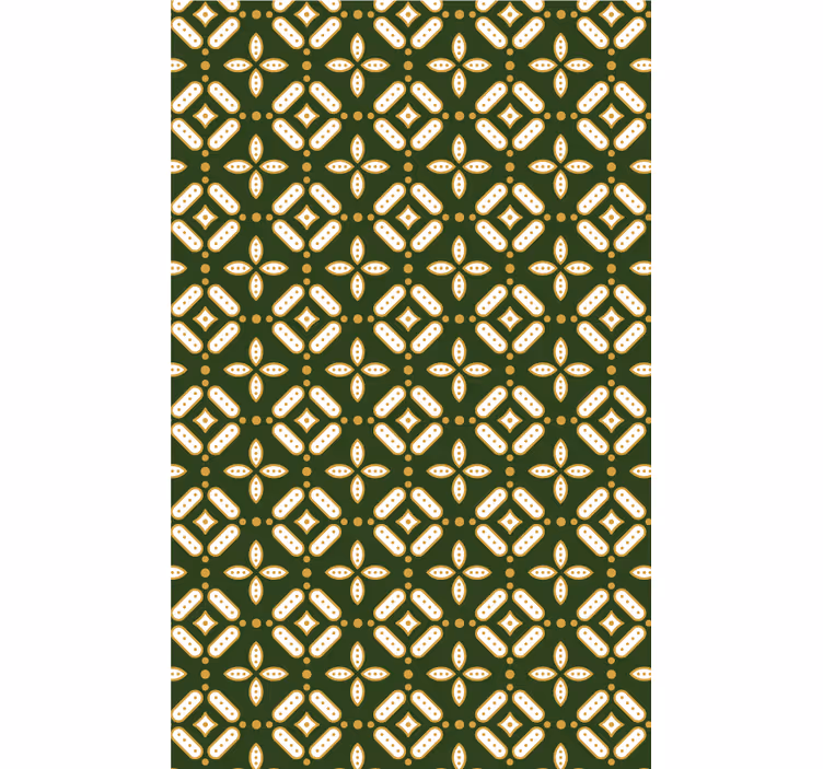 Tapete küche mit geometrischer ornamentik - TenStickers