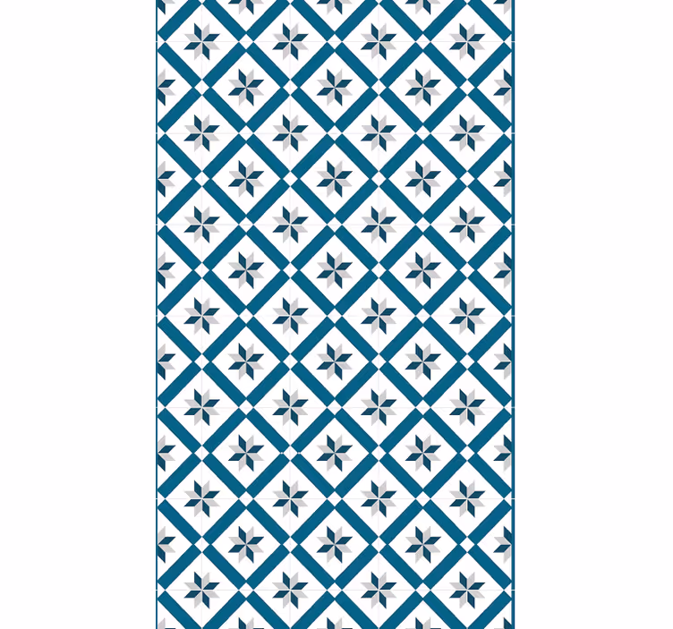 Tapete küche hydraulik blau - TenStickers
