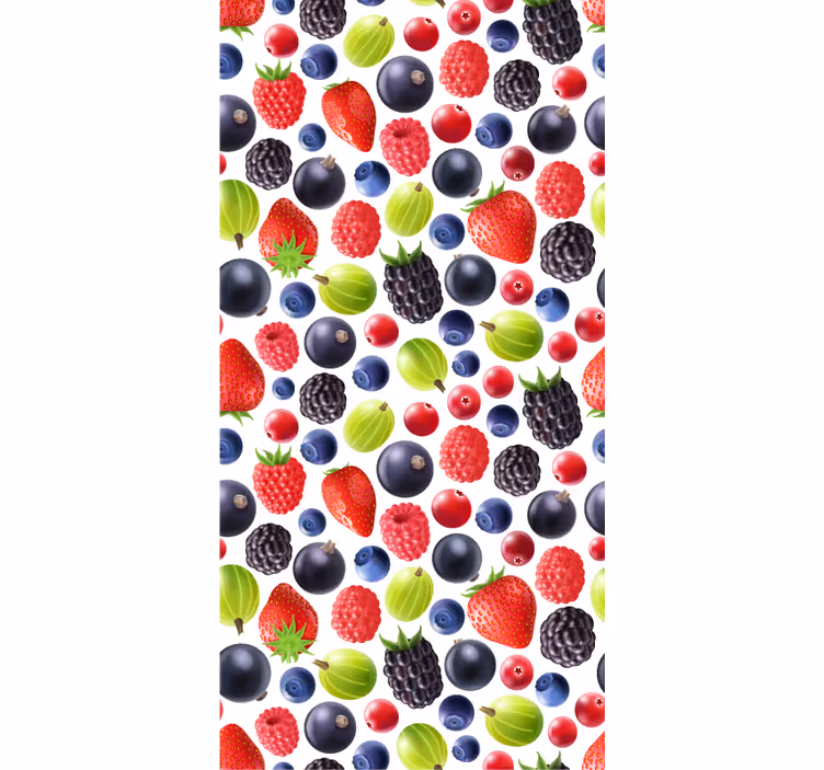 Tapete küche beerenkollektion - TenStickers