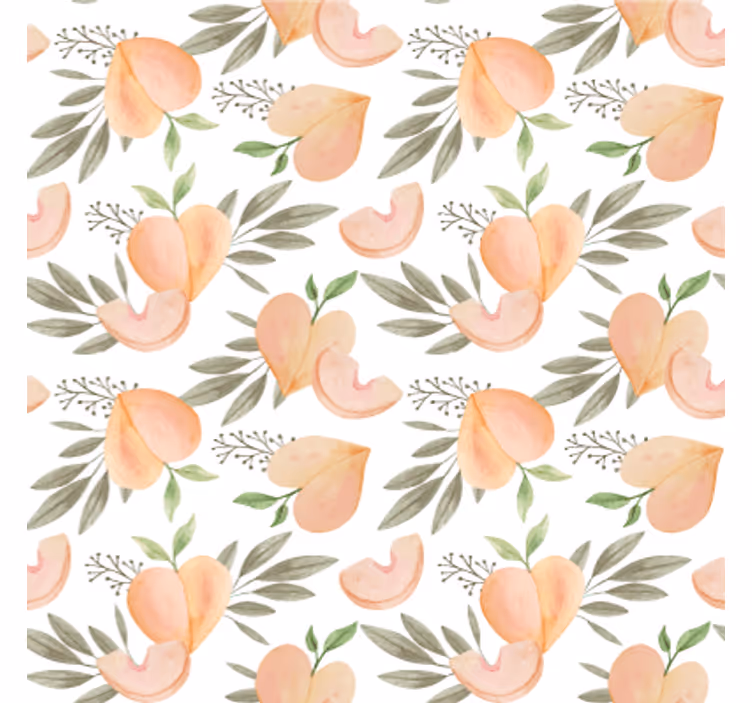 Tapete küche pfirsichblüten arrangement - TenStickers