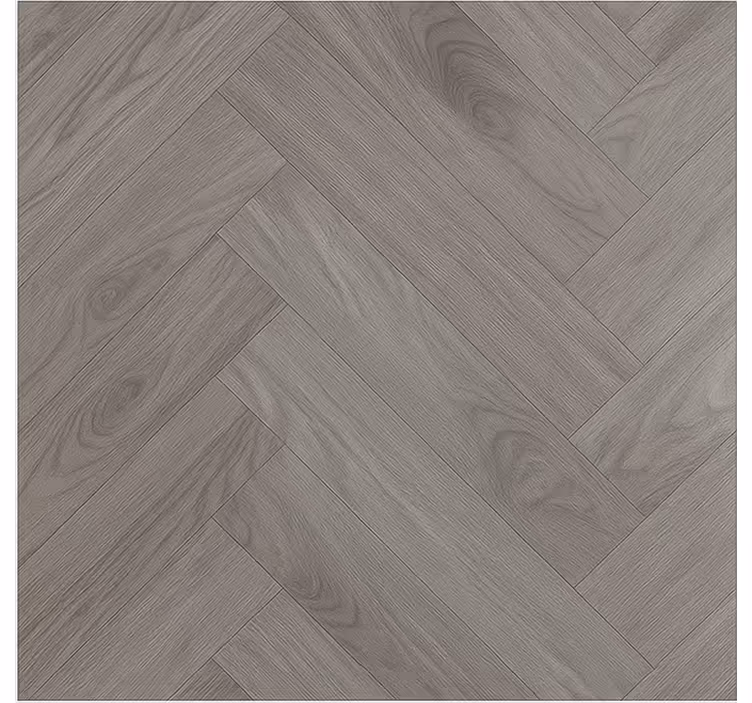 Wohnzimmer tapete woodward taupe fischgrätmuster - TenStickers