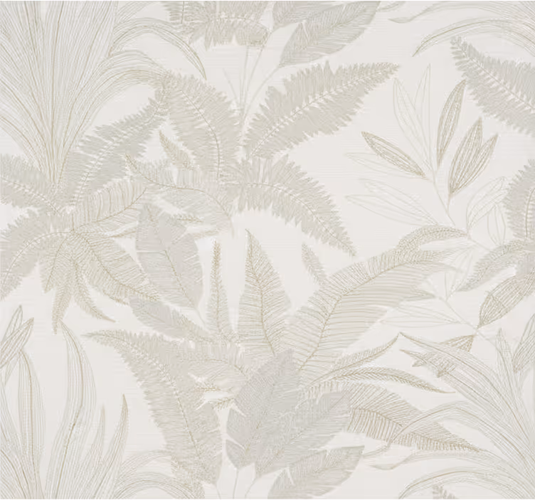 Tapete hochzeit beige botanisches wandbild - TenStickers