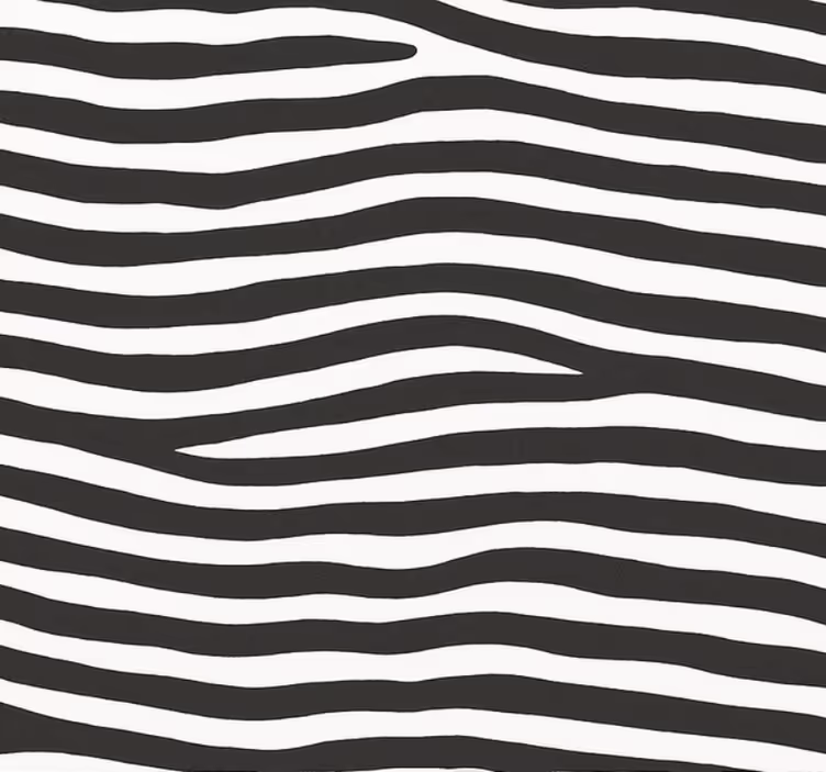 Tapete hochzeit mit zebra-print-muster - TenStickers