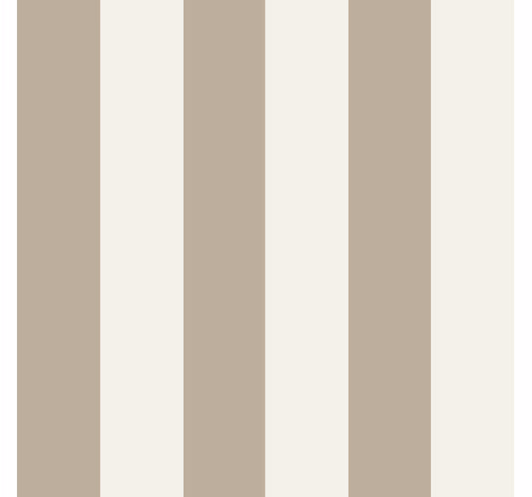 Tapete hochzeit in taupe gestreift - TenStickers