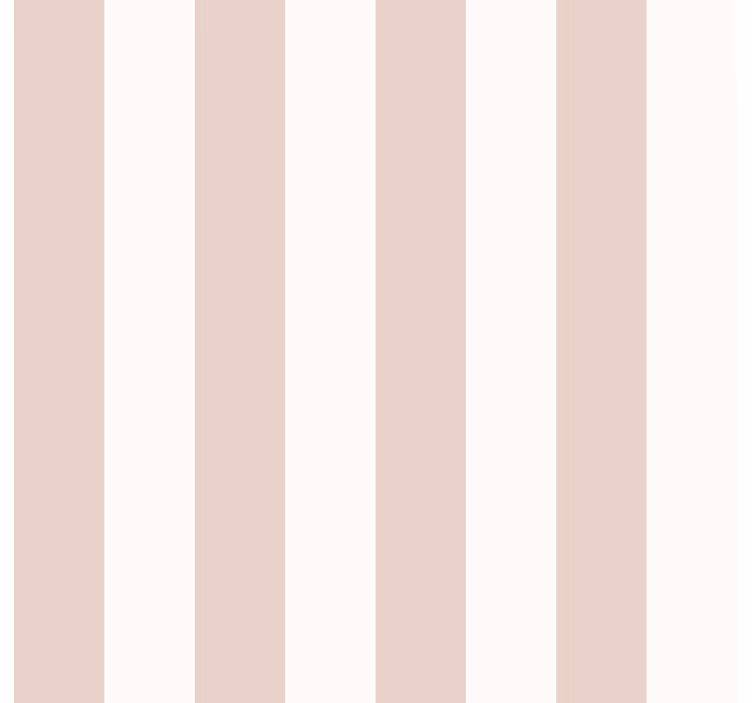 Wohnzimmer tapete in rosa und weiß gestreift - TenStickers