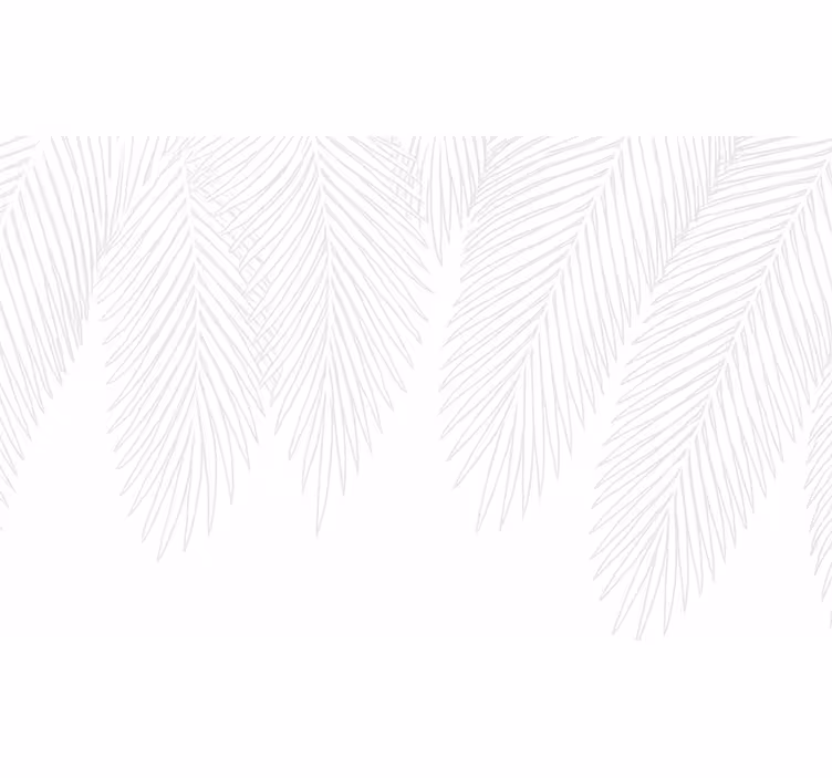 Tapete hochzeit neutraler palm - TenStickers