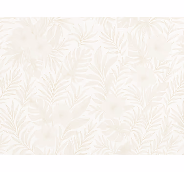 Tapete hochzeit neutral tropisch - TenStickers