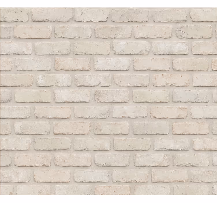 Wohnzimmer tapete alte helle ziegel - TenStickers