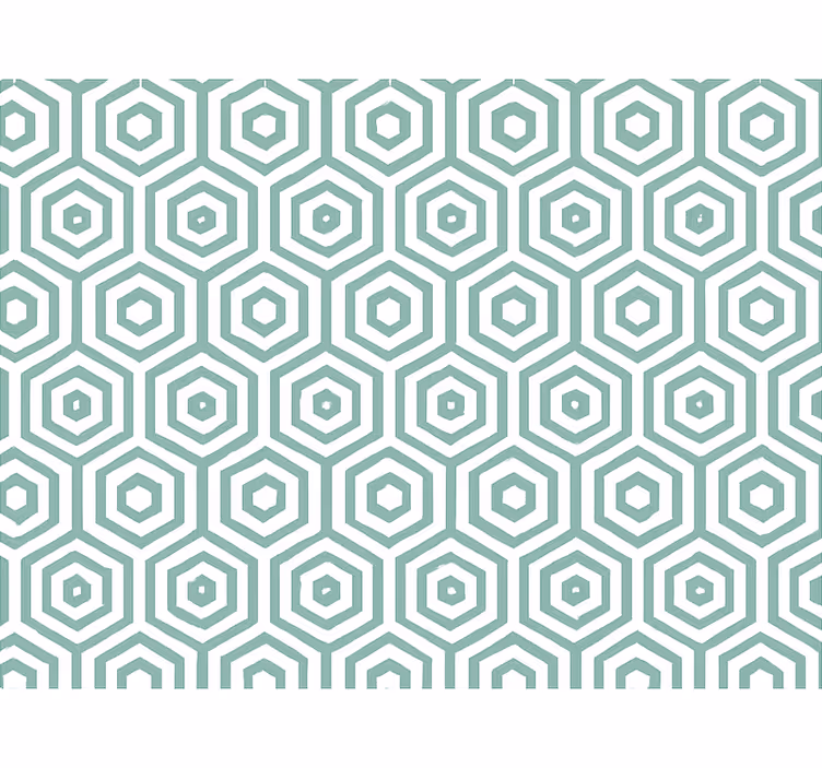 Wohnzimmer tapete abstract geometrisch - TenStickers
