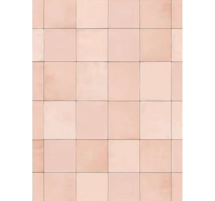 Tapete küche mit pinkem fliesenmuster - TenStickers