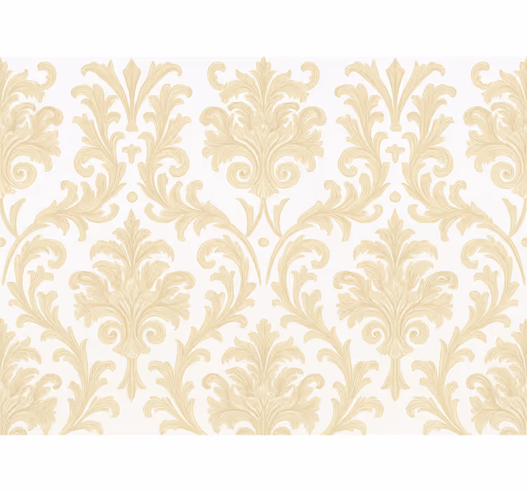 Tapete hochzeit mit neutralem salbeimuster - TenStickers