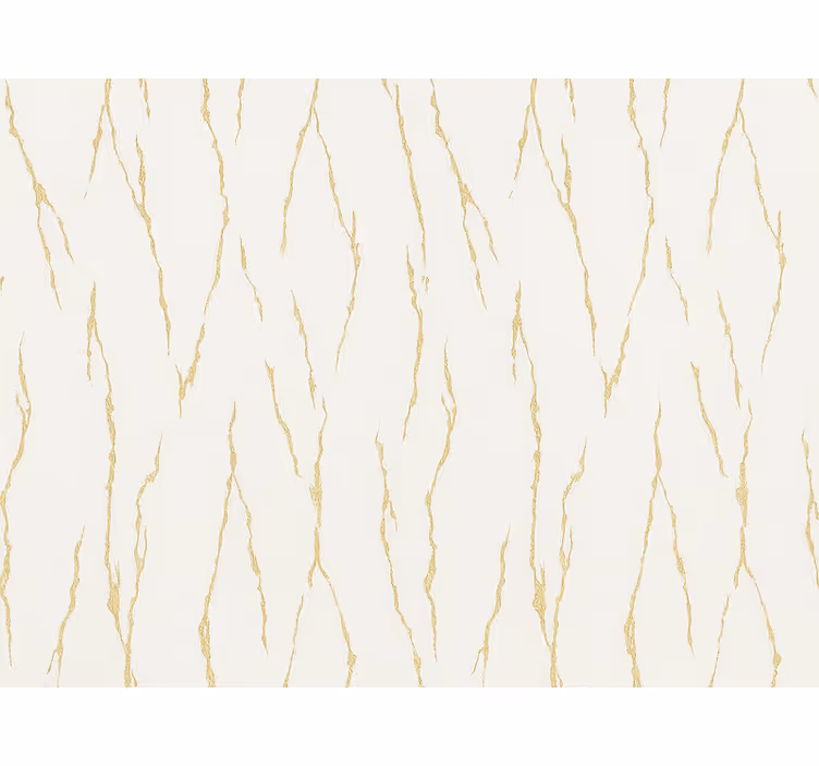 Tapete hochzeit marmor weiß mit gold - TenStickers