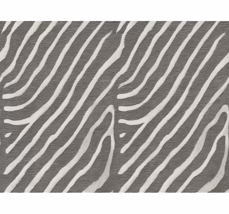 Wohnzimmer tapete im zebra tierdruck - TenStickers