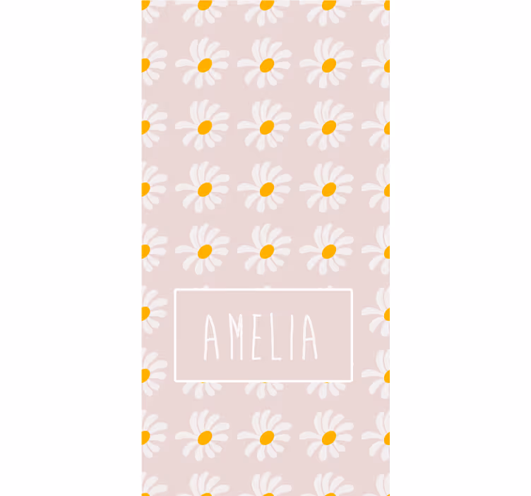 Tapete florale ornamente boho stil blumenillustration - TenStickers