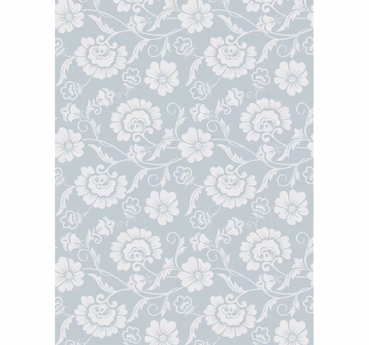 Tapete florale ornamente im "granny chic" stil - TenStickers