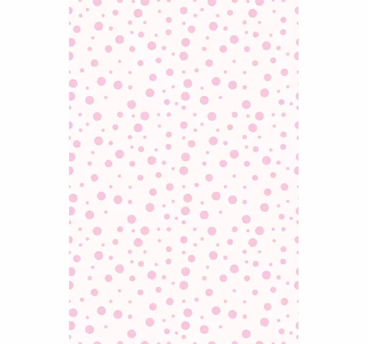 Tapete hochzeit mit schönen rosa punkten - TenStickers