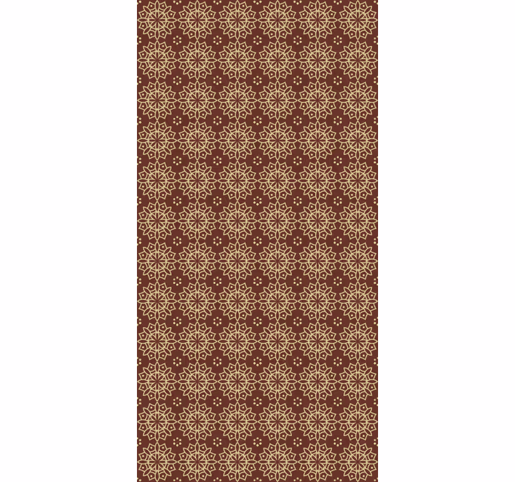 Tapete hochzeit mit geometrischem muster - TenStickers