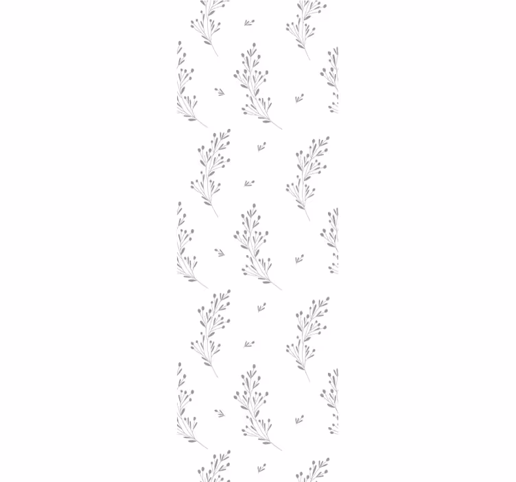 Tapete schlafzimmer mit leichten wiesenblumen - TenStickers