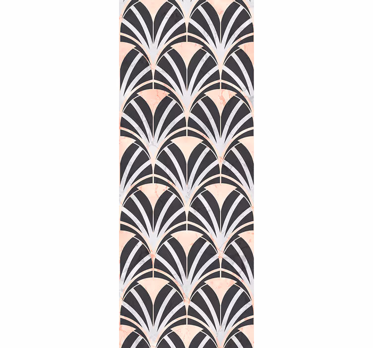 Tapete schlafzimmer im art deco marmor-effekt - TenStickers