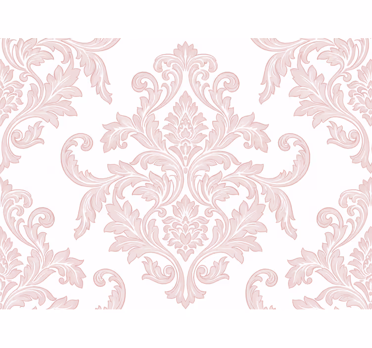 Tapete barock in blush damast paisley - TenStickers