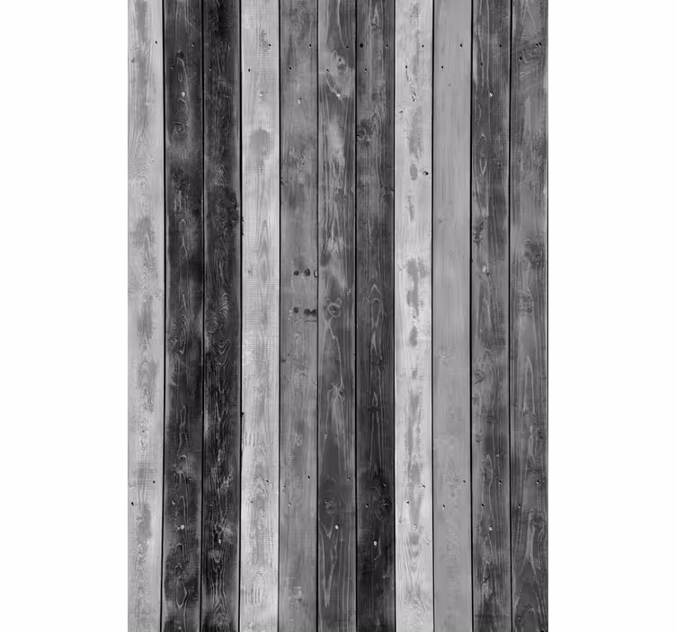 Tapete rustikal graue holzplanken - TenStickers