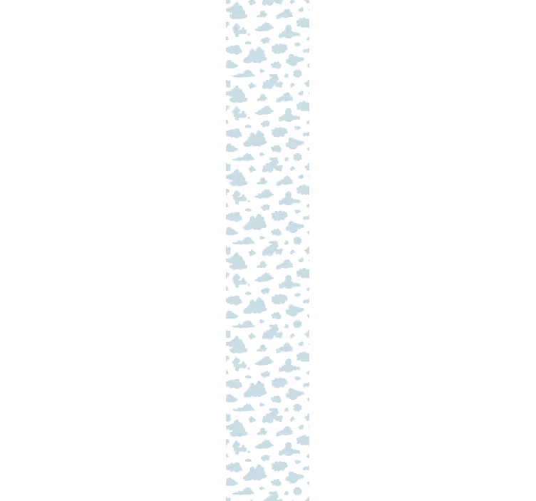 Tapete Kinderzimmer weiches, blaues, kaltes muster - TenStickers