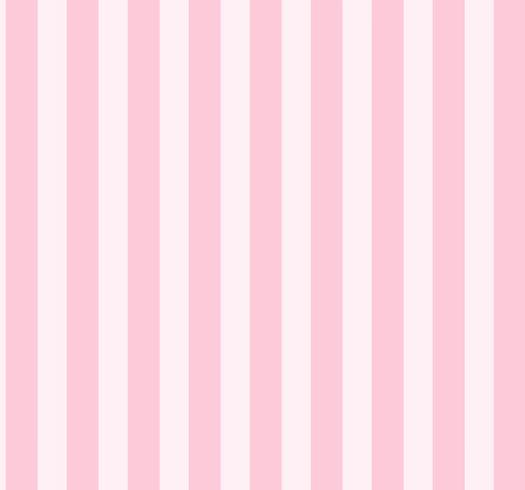 Streifentapete rosa gestreiftes Interieur - TenStickers