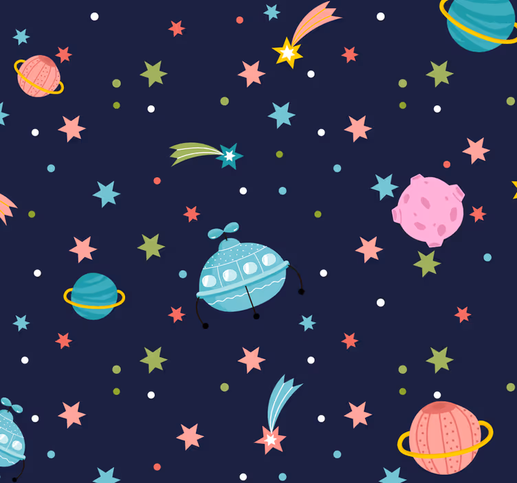 Tapete Sternenhimmel himmelsraum - TenStickers