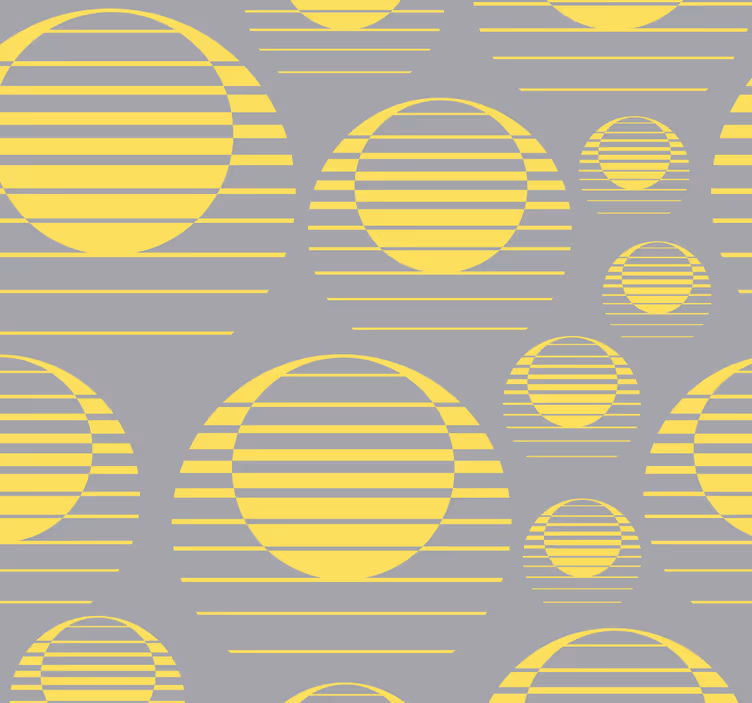 Tapete geometrisch geometrisches punktmuster - TenStickers