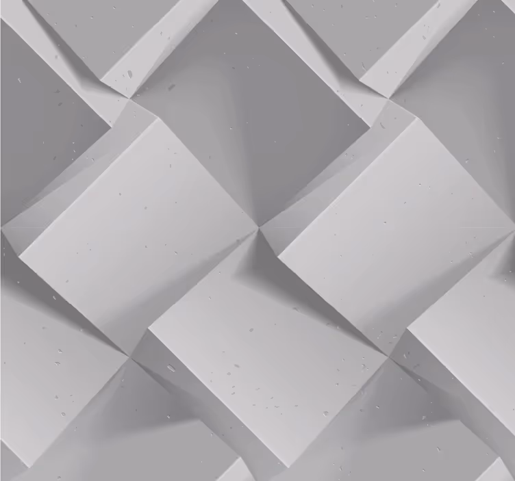 Tapete geometrisch geometrische illusion - TenStickers