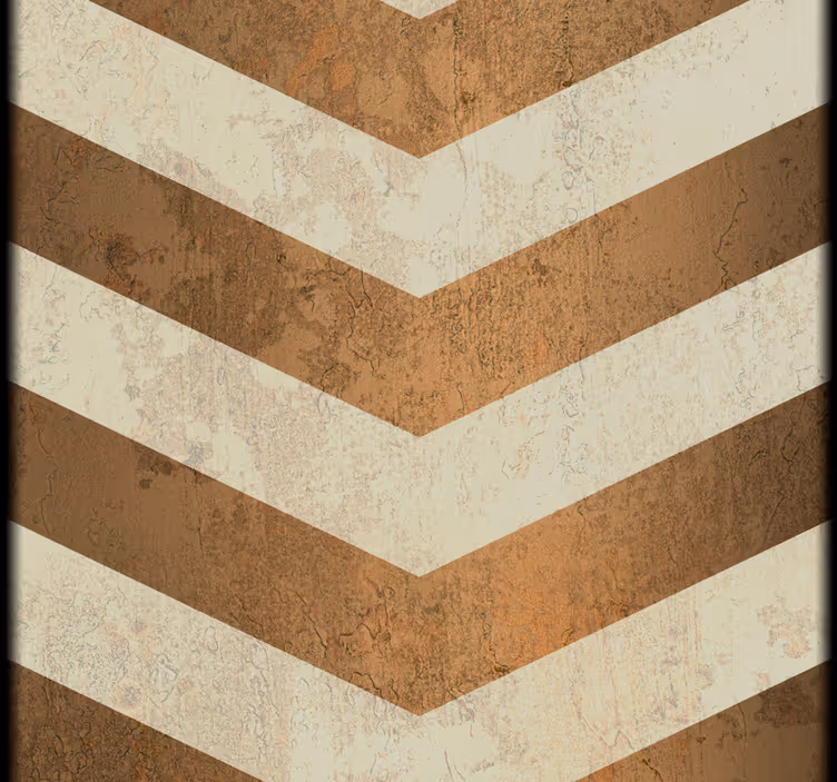 Tapete Horizontale Streifen chevron-Muster - TenStickers