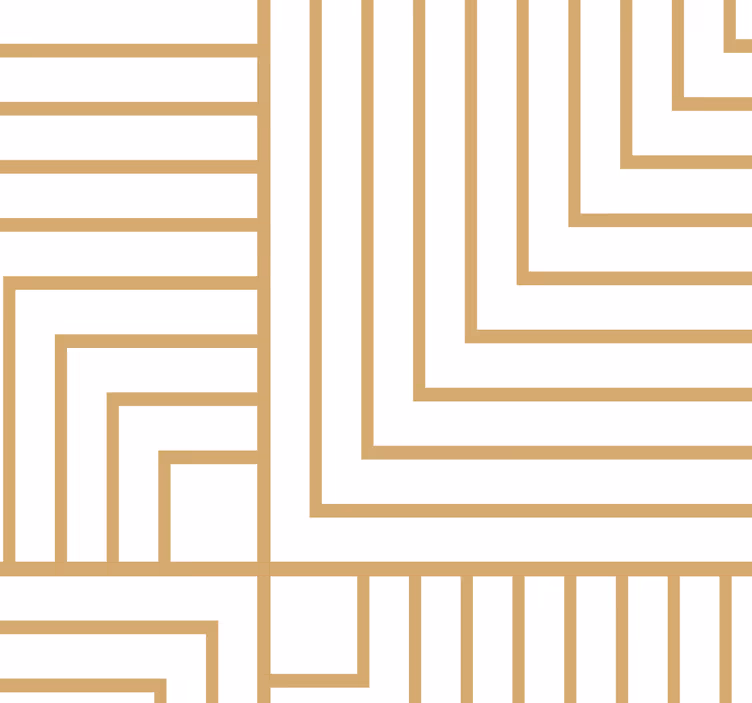 Tapete geometrisch geometrisches labyrinth - TenStickers