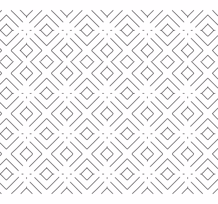 Tapete geometrisch diamant-parkettierung - TenStickers