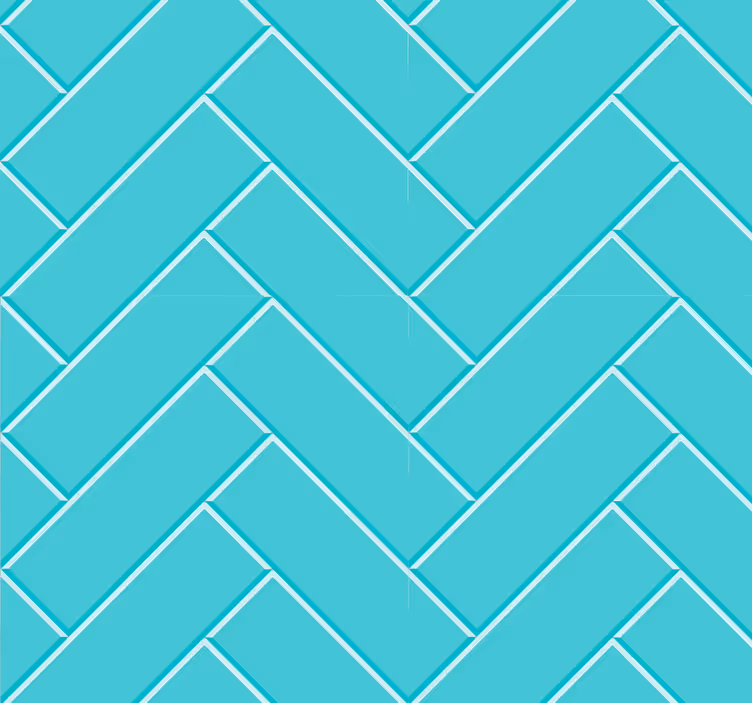 Tapete geometrisch chevron-muster - TenStickers