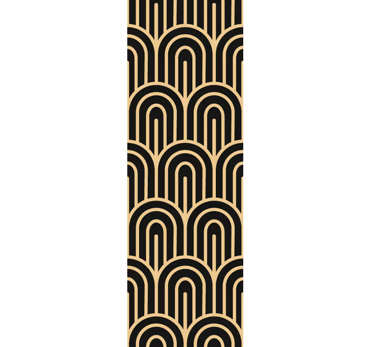Tapete geometrisch geometrischer torbogen - TenStickers
