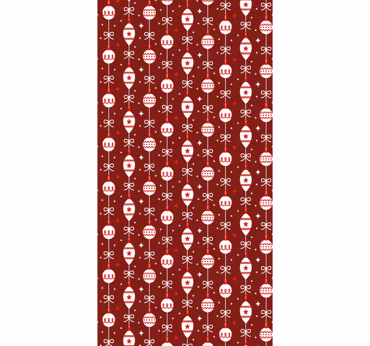 Tapete Weihnachten festliches totenkopfmotiv - TenStickers