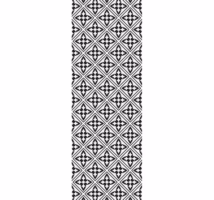 Tapete Fliesenoptik geometrisches fliesenmotiv - TenStickers