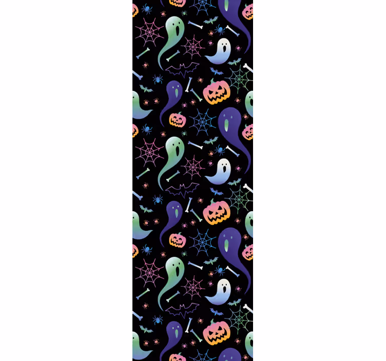 Tapete halloween mit halloween-motiven - TenStickers