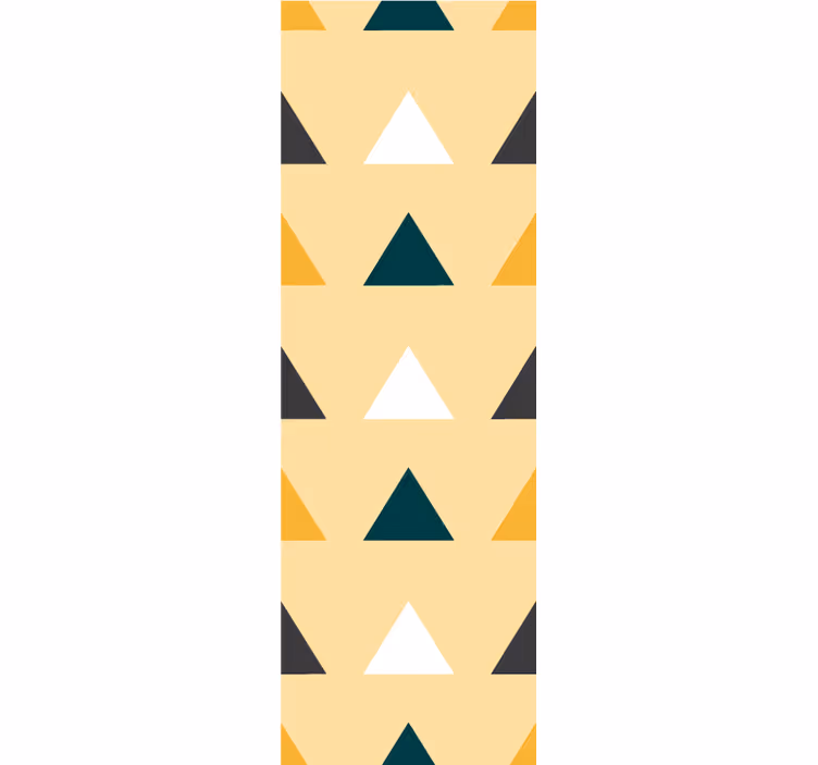 Tapete geometrisch geometrische triade - TenStickers